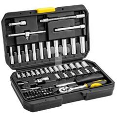Klucze nasadowe 1/4cala zestaw 72 elementy 38D693