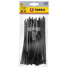 Opaski zaciskowe 4.8 x 200 mm czarne 44E978 /75szt./