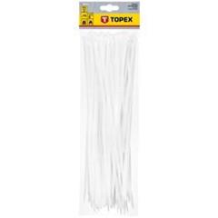 Opaski zaciskowe 4.8 x 370 mm białe 44E981 /75szt./