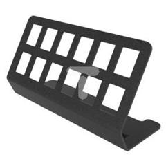 MSF Patch-panel 12-portowy metalowy czarny 2000-46