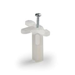 Wspornik dla jednej szyny 2x10 montowanej pionowo KNL2