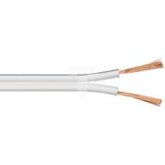 Przewód głośnikowy CU 2x2,5 OFC biały 15116 /25m/
