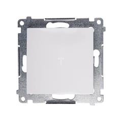 Simon 54 Przycisk pojedynczy biały DP1.01/11 WMDL-0P03xx-011