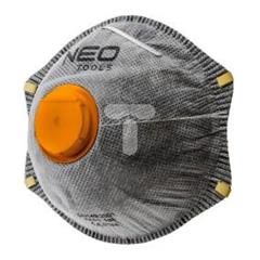 Półmaska przeciwpyłowa z aktywnym węglem FFP2 z zaworem 3 szt. 97-301