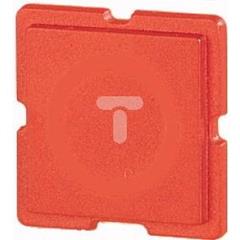 Wkładka przycisku 16mm płaska czerwona bez opisu 04TQ18 087834