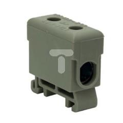 Złączka szynowa przelotowa 2-przewodowa 2,5-16mm2 szara WLZ35P/16/s 48.517