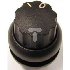 Napęd przełącznika 2 położeniowy czarny bez samopowrotu M22S-WR 216856