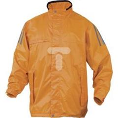 Bluza przeciwdeszczowa z poliestru powlekanego PVC podszewka z siatki poliestrowej kolor pomarańczowy rozmiar 3XL CORP KISSIOR3X