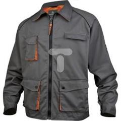 Bluza MACH 2 z poliestru (65%) bawełny (35%) 245 g/m2 kolor szaro-pomarańczowy rozmiar S CORP M2VESGRPT