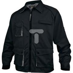 Bluza MACH 2 z poliestru (65%) bawełny (35%) 245 g/m2 kolor czarno-szary rozmiar M CORP M2VESNOTM