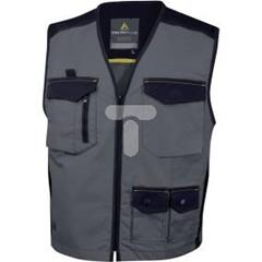 Kamizelka MACH SPIRIT z poliestru (40%) bawełny (60%) 270 g/m2 kolor szaro-czarny rozmiar XL CORP M5GILGNXG