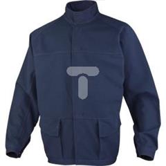 Bluza niepalna kwasoodporna antyelektrostatyczna z modakrylu i bawełny 250 g/m2 kolor granatowy rozmiar XXL CORP TONV3BMXX