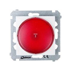 Simon 54 Sygnalizator świetlny LED czerwone światło biały DSS2.01/11 WMDS-020x2x-011