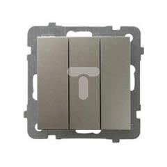 AS Łącznik potrójny satyna light ŁP-13G/m/45