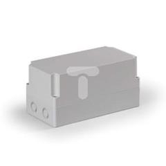 Obudowa Cubo S 125x250x125mm podstawa 50mm boki gładkie pokrywa szara IP67 PC SPCP132513G
