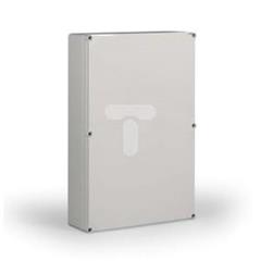 Obudowa Cubo O 400x600x132mm boki gładkie pokrywa szara IP67 ABS OABP406013G