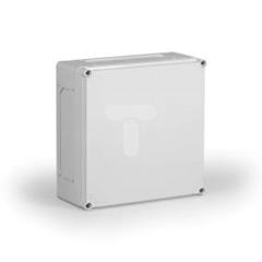 Obudowa Cubo C 300x300x132mm przetłoczenia pokrywa szara IP67 PC CPCF303013G