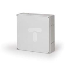Obudowa Cubo C 400x400x132mm przetłoczenia pokrywa szara IP67 PC CPCF404013G