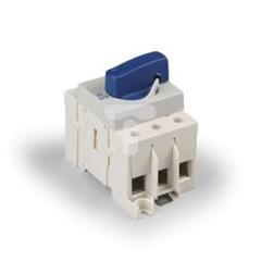 Rozłącznik 3P 63A z niebieskim pokrętłem, montaż na DIN 35 lub płycie KSM3.63