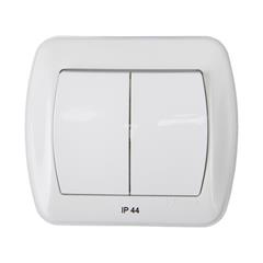 Simon Akord Łącznik hermetyczny świecznikowy IP44 biały AW5BL/11 WMAL-351xxx-1012
