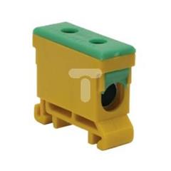 Złączka szynowa przelotowa 2-przewodowa 35-150mm2 żółto-zielona WLZ35P/150/z 48.507