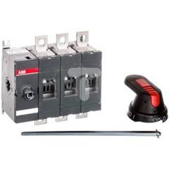 Rozłącznik 3P 160A, rączka czarna IP65 OT160EV03P 1SCA120514R1001