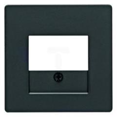Berker Q.1/Q.3  Element centralny do gniazda głośnikowego antracyt aksamit 10336086