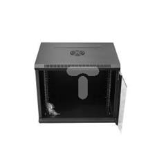 Szafa krosowa wisząca niedzielona 19 cali DIGITUS 9U 600x501x450mm czarna DN-W19 09U/450/B