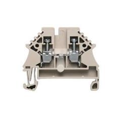 Złączka szynowa przelotowa 2-przewodowa 2,5mm2 beeżowa ATEX WDU 2.5N 1023700000 /100szt./