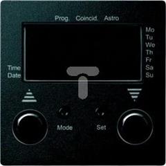 Merten System M Łącznik żaluzjowy czasowy z przyłączem czujnika antracyt MTN586714