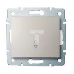 LOGI Łącznik schodowy śrubowy 10AX 250V kremowy 021050103 25132