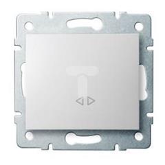 LOGI Łącznik krzyżowy śrubowy 10AX 250V biały 021070102 25074