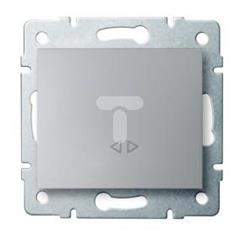 LOGI Łącznik krzyżowy śrubowy 10AX 250V srebrny 021070143 25193