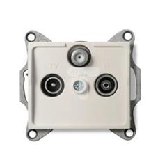 LOGI Gniazdo RTV/SAT końcowe kremowe 021350003 25162