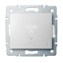 DOMO Łącznik schodowy szybkozłączka 10AX 250V biały 011050202 24717