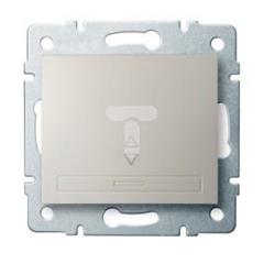 DOMO Łącznik schodowy szybkozłączka 10AX 250V kremowy 011050203 24777