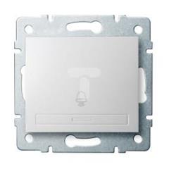 DOMO Łącznik zwierny dzwonek"" szybkozłączka 10AX 250V biały 011030202 24716""