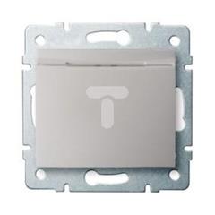 DOMO Łącznik hotelowy z opóźnieniem wyłączenia śrubowy 10AX 250V perłowy biały 011190130 24965