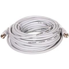 Przewód antenowy satelitarny F 10m biały 11742