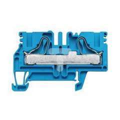 Złączka szynowa szeregowa 2-przewodowa sprężynowa 6/10mm2 niebieska ATEX PDU 6/10 BL 1896270000