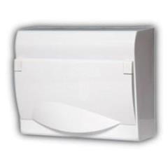 Rozdzielnica modułowa 1x12+2 natynkowa GREEN BOX RN 1/12+2 drzwi białe N+PE IP40 2353-00