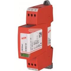 Ogranicznik przepieć D typ 3 2P 25A 1kA 24V/30V DEHNrail modular 953206