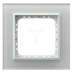 IMPRESJA Ramka pojedyncza białe szkło R-1YGC/31/00