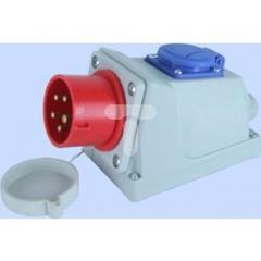 Wtyczka stała 16A 3P+N+Z 400V czerwona IP44 KOMBI WSC 16 5 922040