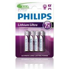 Bateria litowa FR03 / AAA 1,5V LITHIUM ULTRA FR03LB4A/10 /blister 4szt./
