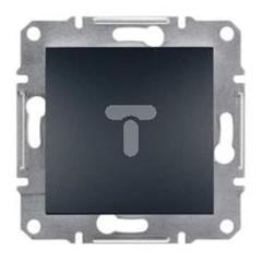 Przycisk 1-biegunowy bez ramki, antracyt   EPH0700171