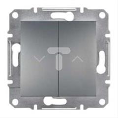 ASFORA Łącznik żaluzjowy bez ramki stal EPH1300562