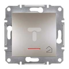 ASFORA Przycisk ""schody"" z podś. (śrub.) bez ramki brąz EPH1900369