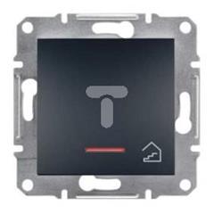 ASFORA Przycisk ""schody"" z podś. (śrub.) bez ramki antracyt EPH1900371