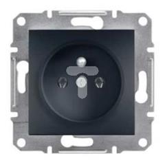 Gniazdo 2P+PE bez ramki, antracytowe   EPH2800171